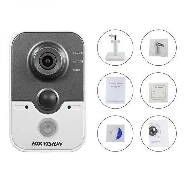 Consumer Electronics Home Security Cameras Hikvision DS-2CD2442FWD-IW 4MP IR Cube Network Camera WiFi WDR PIR Motion Detect visiontechnology.cl